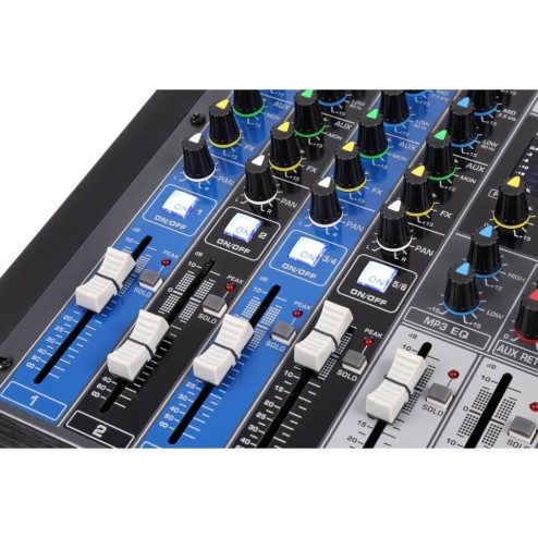 Power Dynamics PDM-S604 Mixer 6 Canali con DSP/MP3