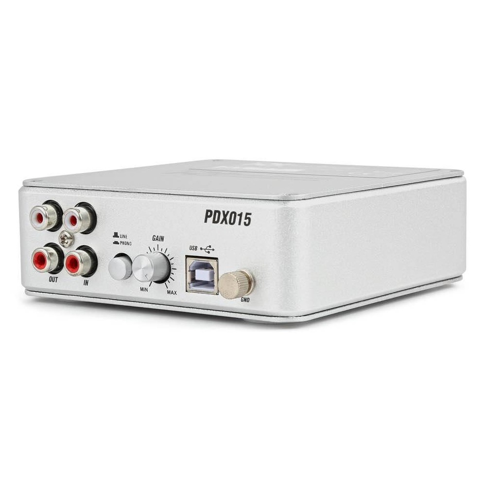 Power Dynamics PDX015 USB2.0 Phono Preamp con Software