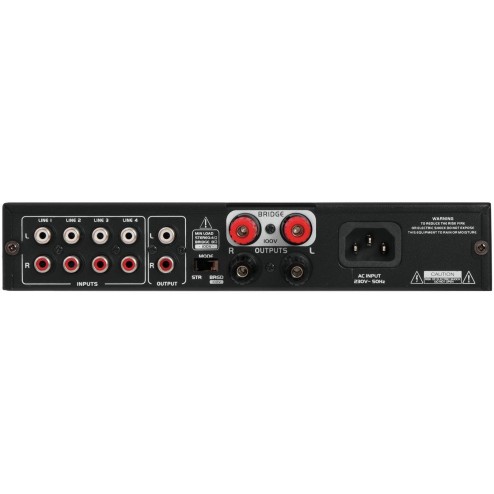 OMNITRONIC DJP-900P Amplificatore stereo con lettore e Bluetooth