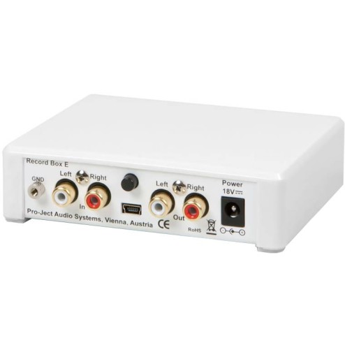 PRO-JECT RECORD BOX E Preamplificatore phono con USB Bianco