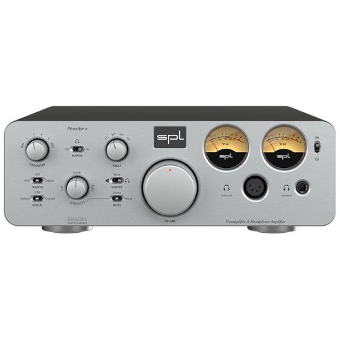 SPL PHONITOR X Preamplificatore stereo e amplificatore per cuffie Argento
