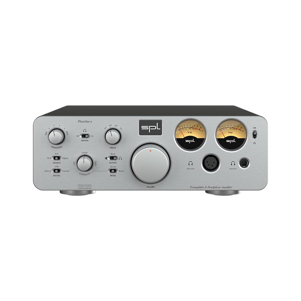SPL PHONITOR X - DAC Preamplificatore stereo e amplificatore per cuffie Argento