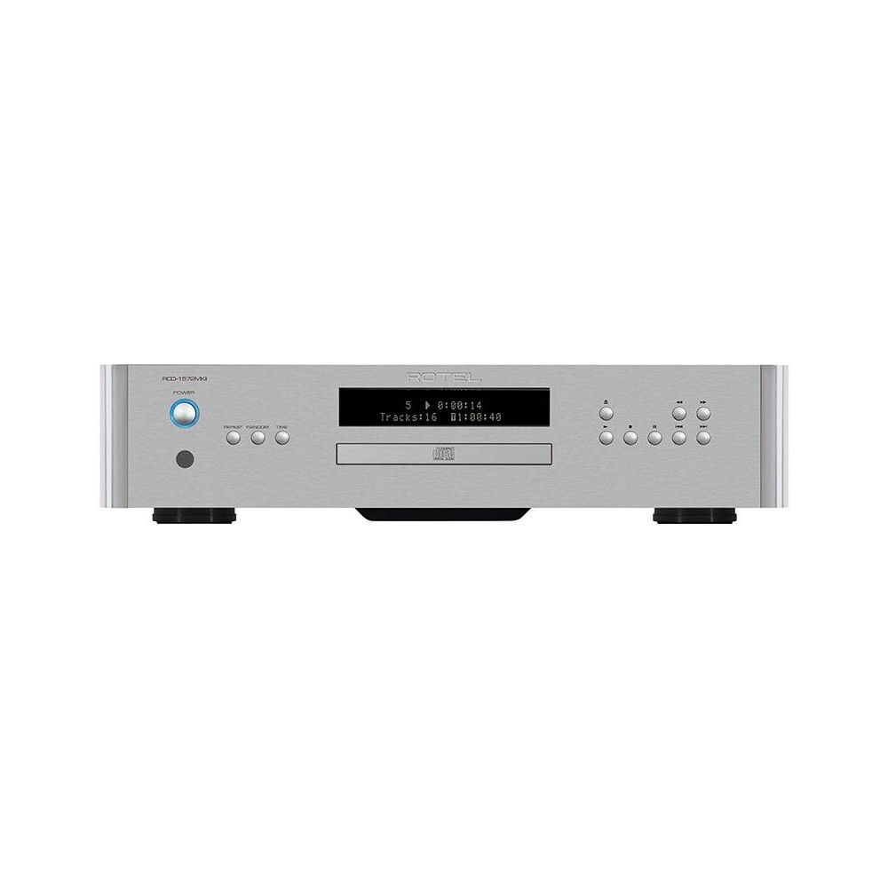 ROTEL RCD1572 MKII Lettore CD Hi-Fi Argento