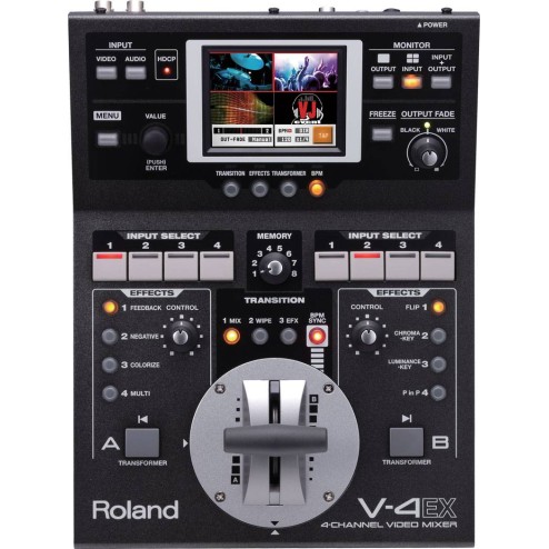 ROLAND V-4EX Mixer video digitale a 4 canali con effetti