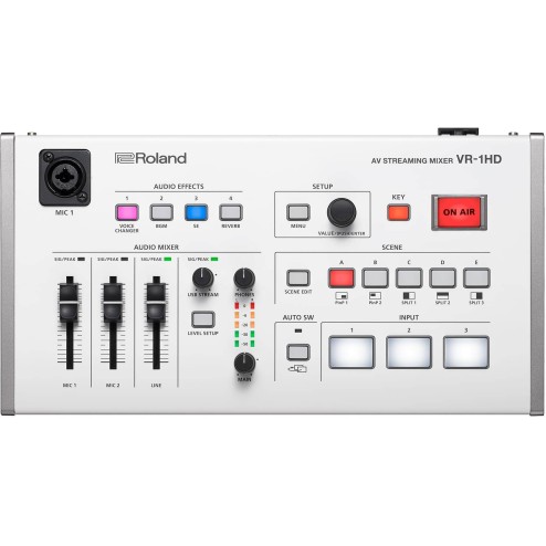 ROLAND VR-1HD Mixer streaming audio/video