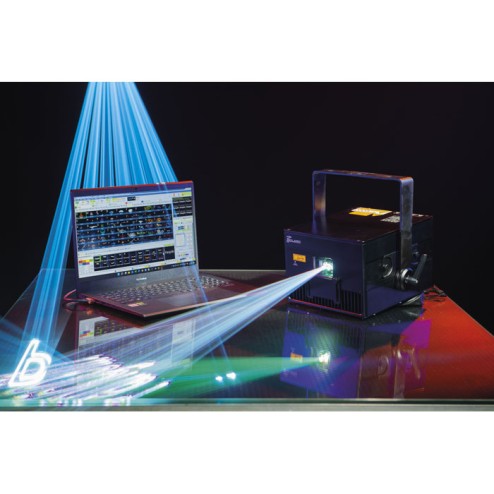 Showtec Solaris 3.0 Laser RGB a potenza elevata con Pangolin FB4
