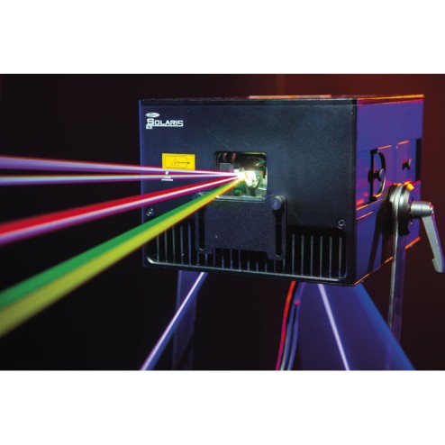 Showtec Solaris 5.5 Laser RGB a potenza elevata con Pangolin FB4