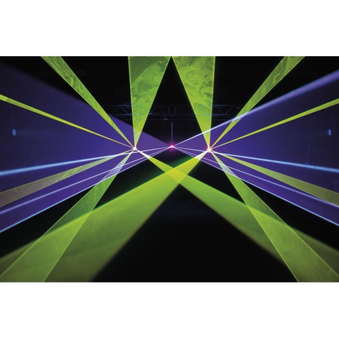 Showtec Solaris 5.5 Laser RGB a potenza elevata con Pangolin FB4