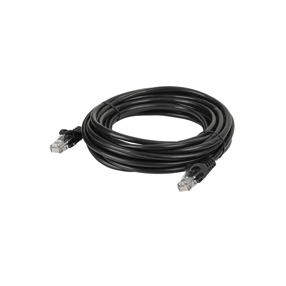 DAP Cat5e Cable - U/UTP Black 10 m - Nero