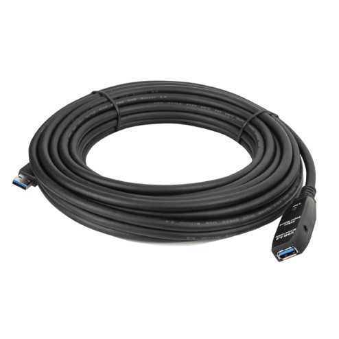 DAP USB 3.0 Active Extension Cable black, male - female 15 m, nero, maschio - femmina