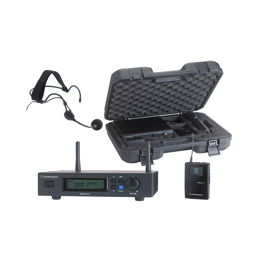 set-including-a-uhf-true-diversity-receiver-a-bodypack-and-a-headband-microphone-in-their-transport-case