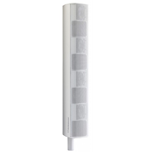 160w-16ohm-column-with-8-3-inch-speakers-with-stackable-connector-base-white
