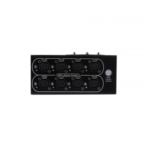 8-channel-dmx-splitter-booster-equipped-with-amplifier-for-long-distances