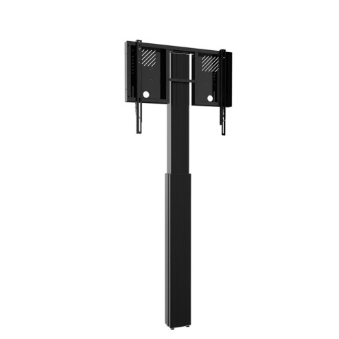 expert-display-stand-with-wall-mounting-electrically-adjustable-height-90cm-black