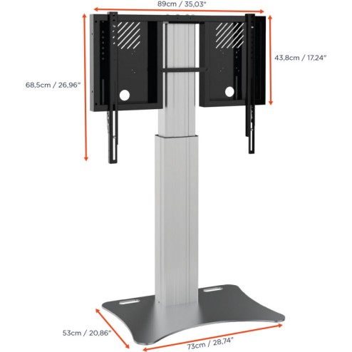 expert-electrically-height-adjustable-display-stand-50-cm-silver-load-up-to-136-kg