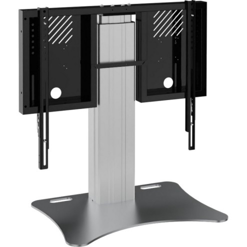 expert-electrically-height-adjustable-display-stand-50-cm-silver-load-up-to-136-kg