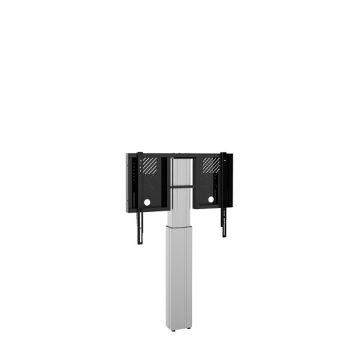 expert-display-stand-with-wall-mounting-electrically-adjustable-height-50cm-silver-load-up-to-139-kg