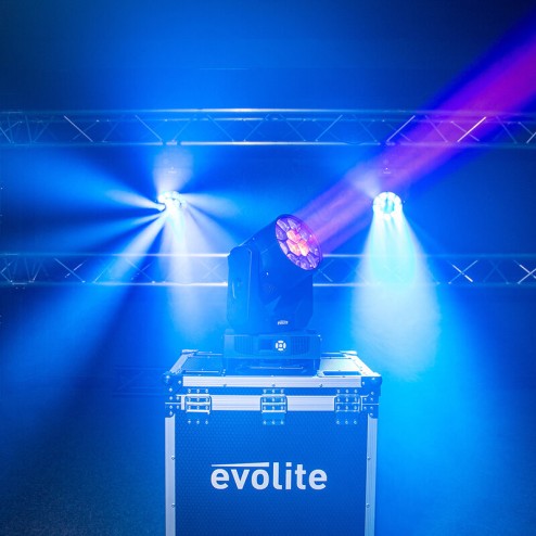 evolite-pair-of-12-x-40-w-professional-wash-moving-heads-with-zoom-and-bee-rotary-effect-delivered-in-a-transport-flight-case