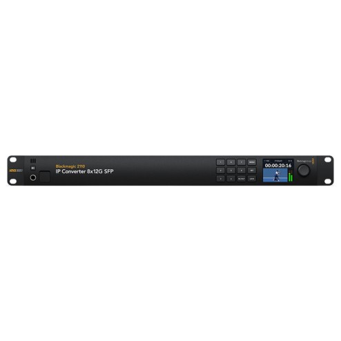 blackmagic-design-8-independent-bidirectional-12g-sdi-to-smpte-2110-ip-video-converters-using-sfp-modules-for-compatibility-wi
