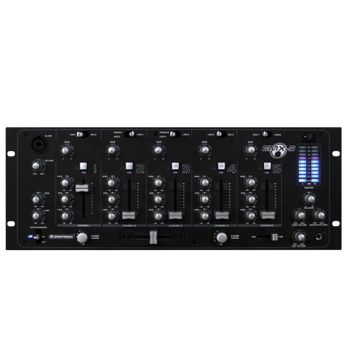 OMNITRONIC EMX-5 Mixer DJ a 5 Canali