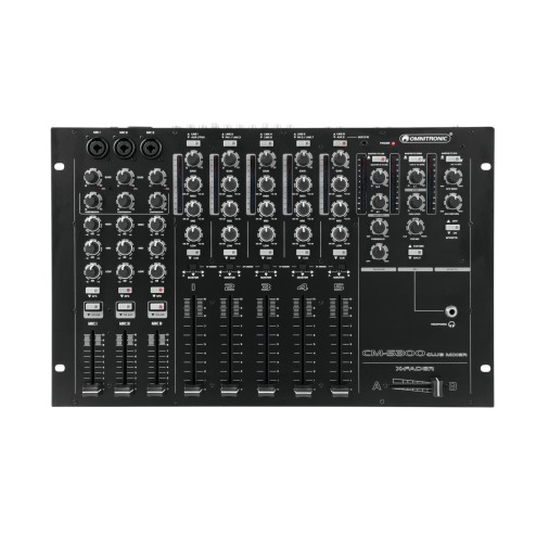 OMNITRONIC CM-5300 Mixer DJ a 5 Canali