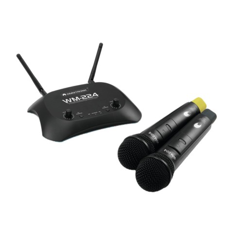 OMNITRONIC WM-224 Sistema microfono wireless a 2 canali
