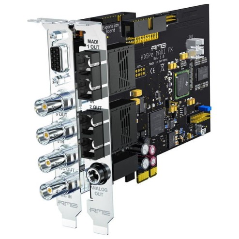 RME HDSPE MADI FX - SCHEDA PCI EXPRESS 3 CANALI MADI CON EFFETTI