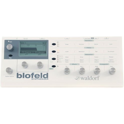 Waldorf Blofeld white Modulo Synth Multitimbrico e Arpeggiatore