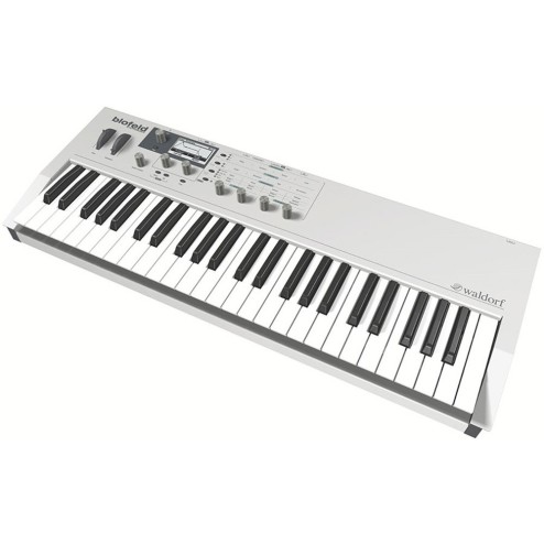 Waldorf Blofeld Keyboard White Synth Multitimbrico a 16 parti con 25 voci