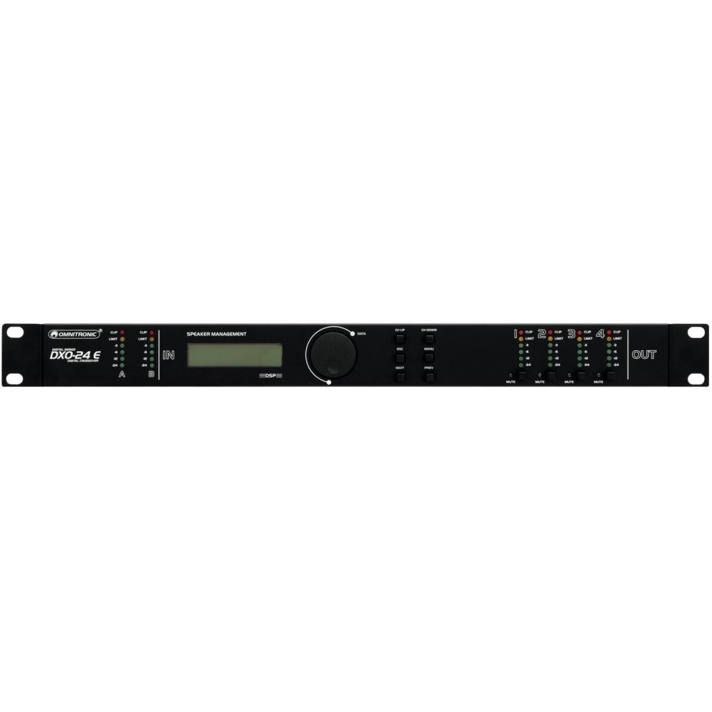 OMNITRONIC DXO-24E Crossover attivo stereo digitale