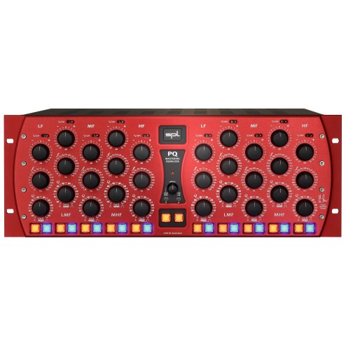 SPL PQ MASTERING EQUALIZER RED Equalizzatore mastering