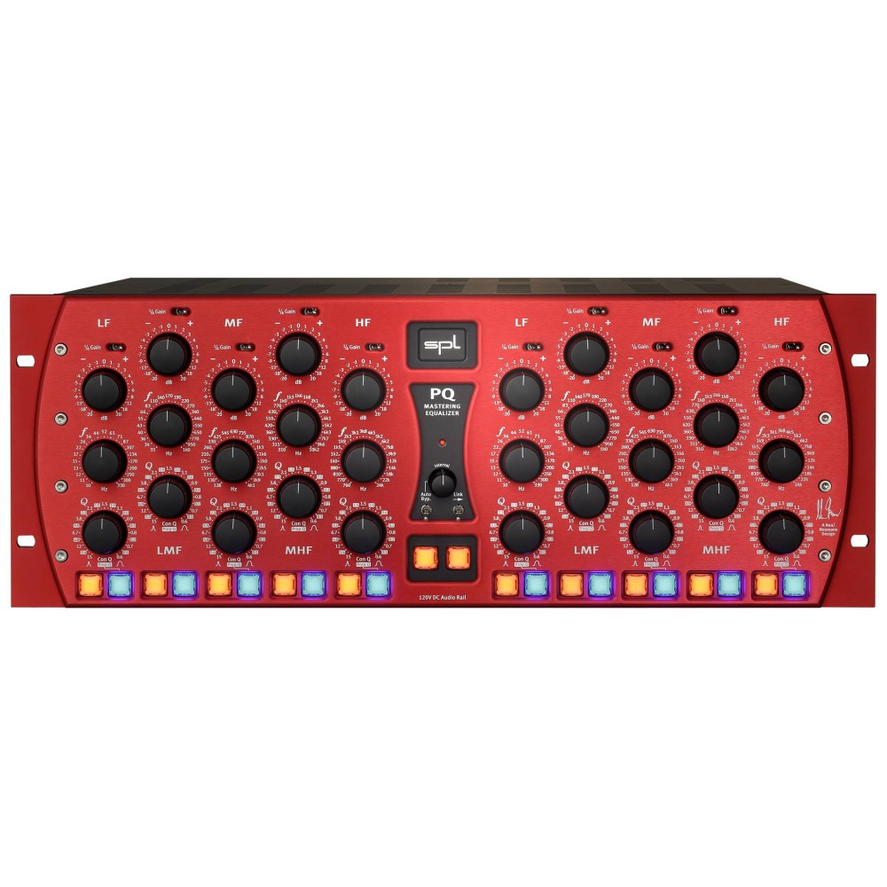 SPL PQ MASTERING EQUALIZER RED Equalizzatore mastering