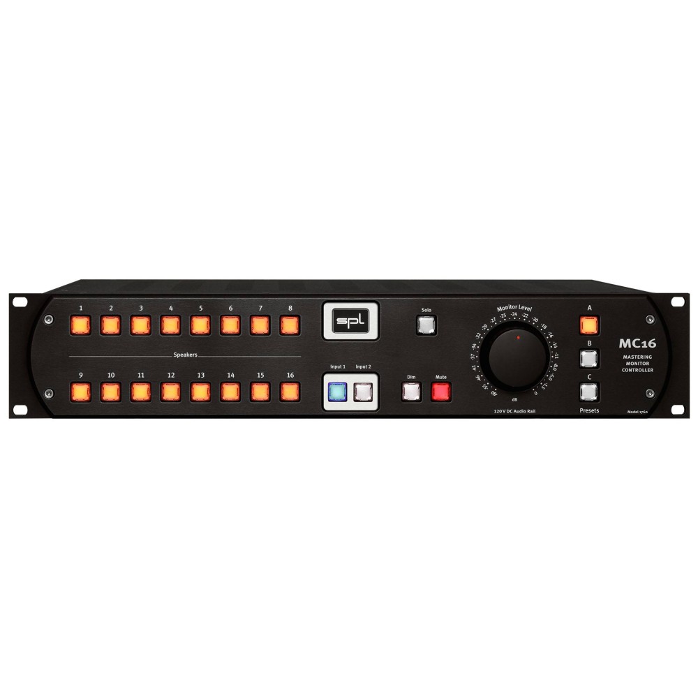 SPL MC16 BLACK Monitor controller a 16 canali