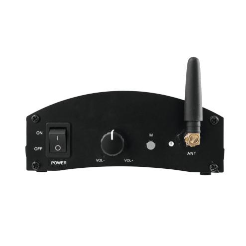 OMNITRONIC WS-1RA Ricevitore wireless 2,4 GHz, amplificato