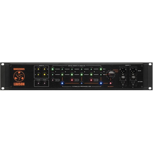 DANGEROUS MUSIC LIAISON Patchbay a 6 canali con recall