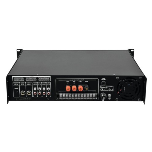 OMNITRONIC MPVZ-250.6 PA Amplificatore 100V